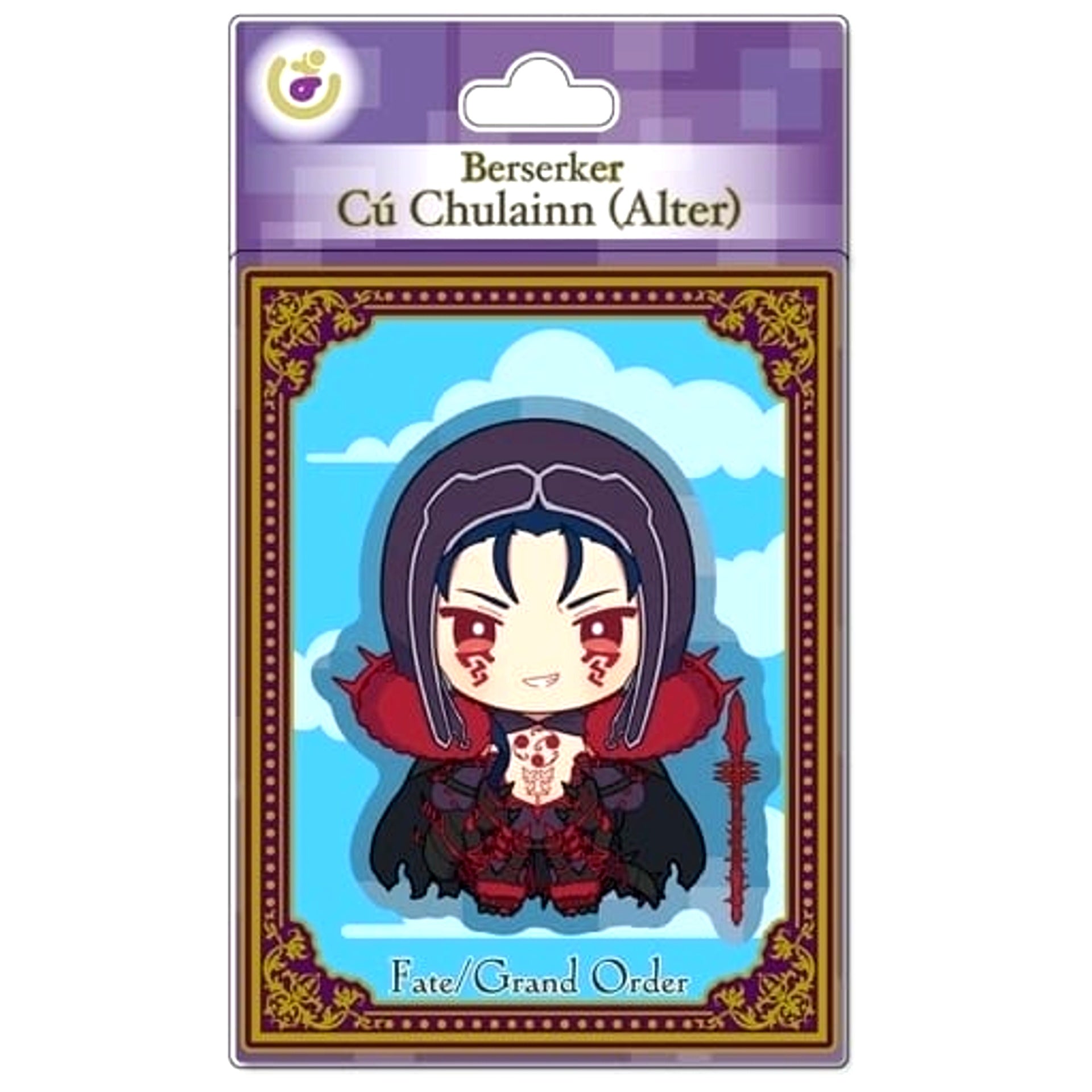 Fate/Grand Order Cu Chulainn Alter Pakekyara Acrylic Keychain [USED]