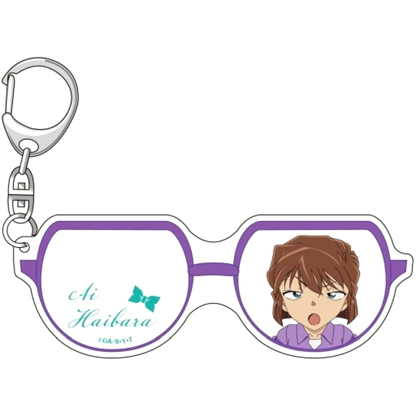 Ai Haibara Detective Conan Glasses Acrylic Keychain Vol.1 [USED]