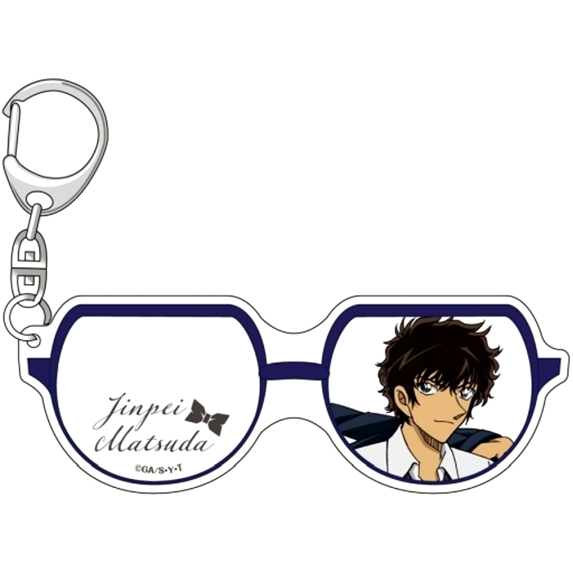 Jinpei Matsuda Detective Conan Glasses Acrylic Keychain Vol.2 [USED]