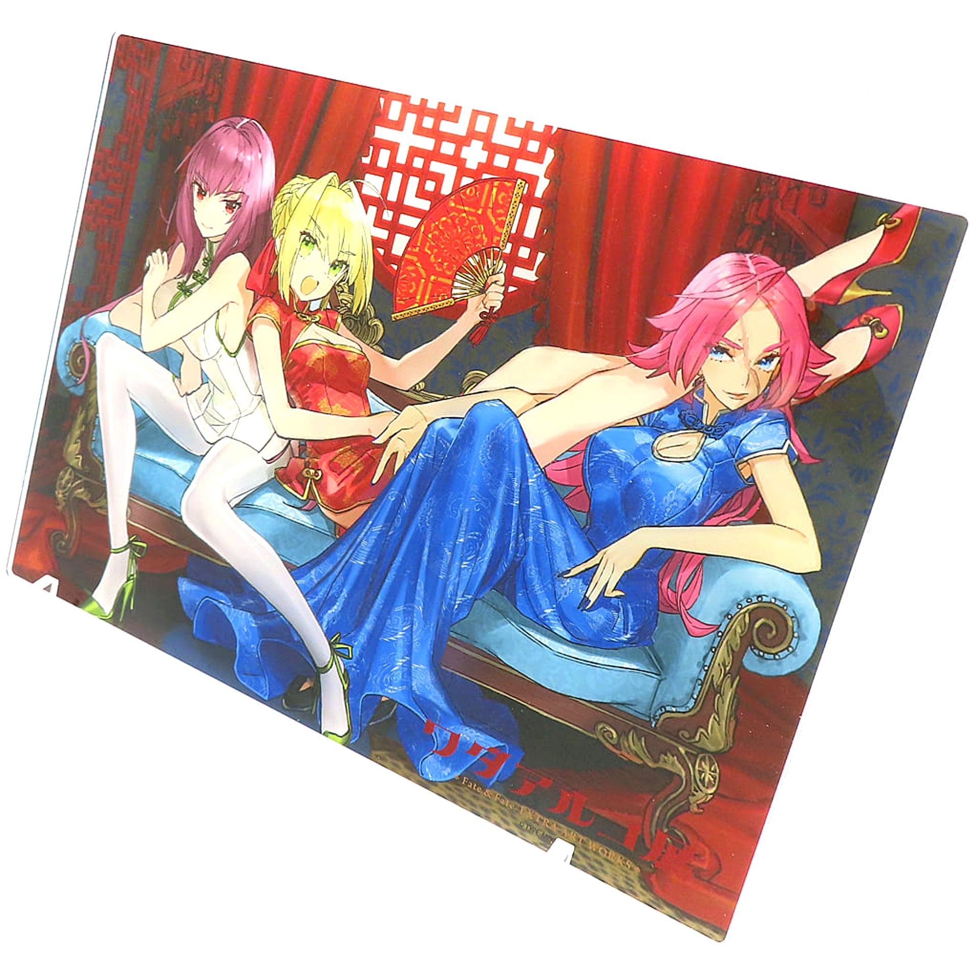 Group Wada Arco Exhibition Fate and Fate/EXTRA ART WORKS Osaka Venue Limited Acrylic Board [USED]