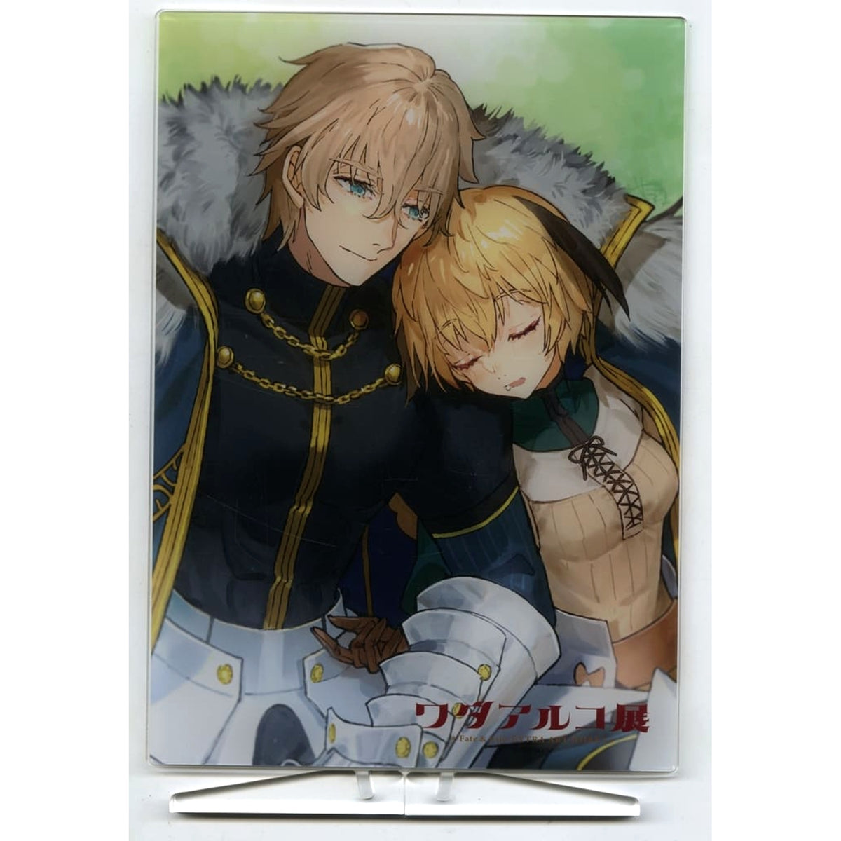 Fate/Extra Gawain Gareth Acrylic Board Wada Arco Exhibition Fate & Fate/Extra Art Works Osaka Venue Exclusive Acrylic Item [USED]