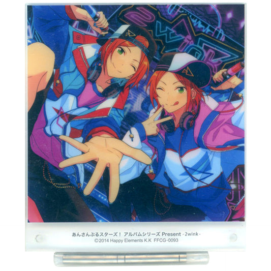 2wink Ensemble Stars! Album Series Present 2wink First Press Limited Edition Bundle Bonus Jacket Design Acrylic Panel [USED]
