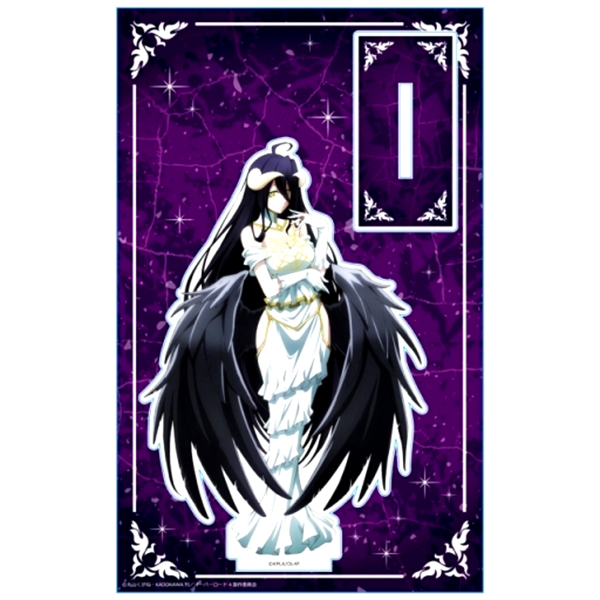 Albedo B. Acrylic Character Stand Overlord IV [USED]
