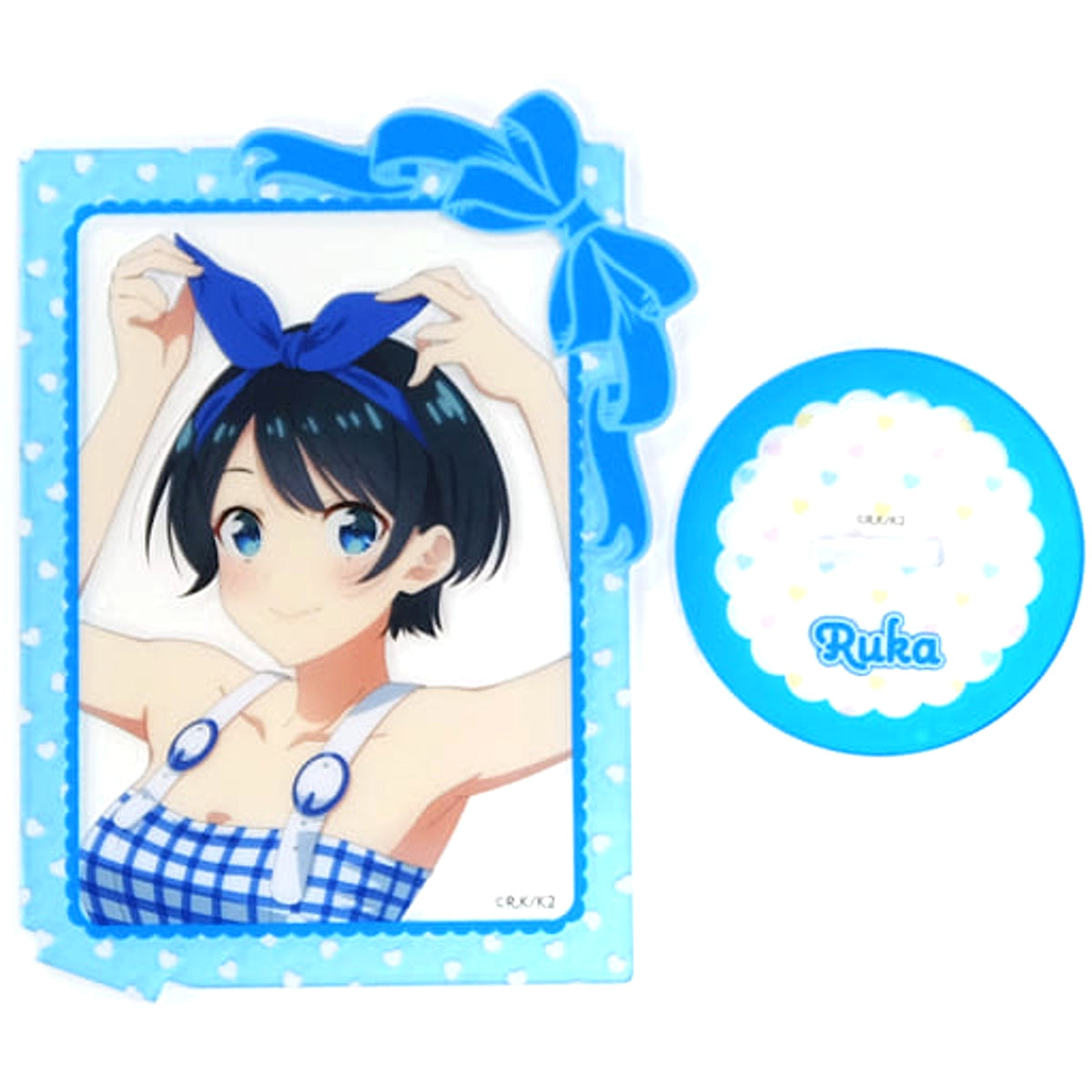 Rent A Girlfriend Ruka Sarashina Acrylic Stand Hiko Kuji Lady Ready Date Prize I Acrylic Stands [USED]