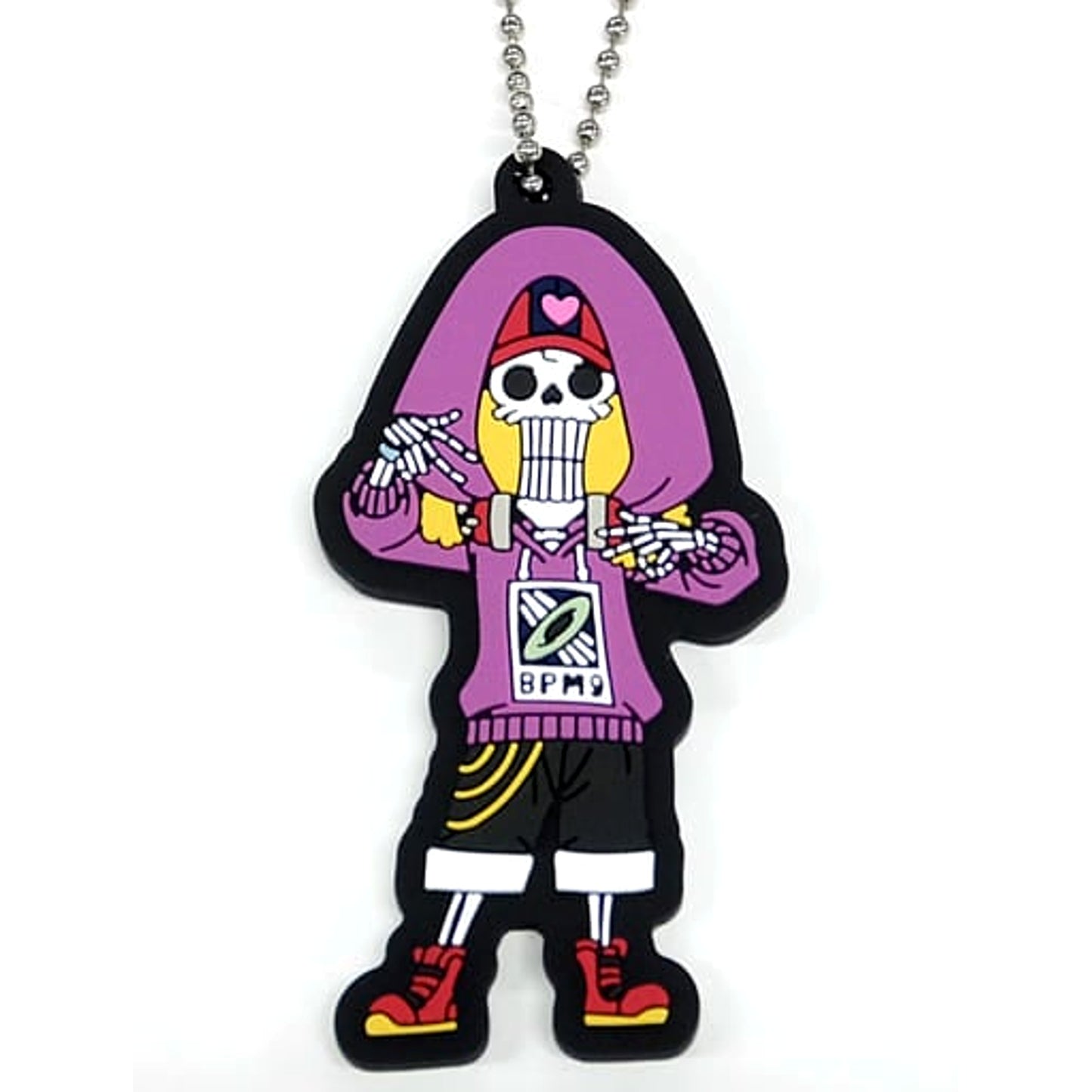 One Piece Film Red Brook Ichiban Kuji More Beat Rubber Mascot Prize I Keychains [USED]