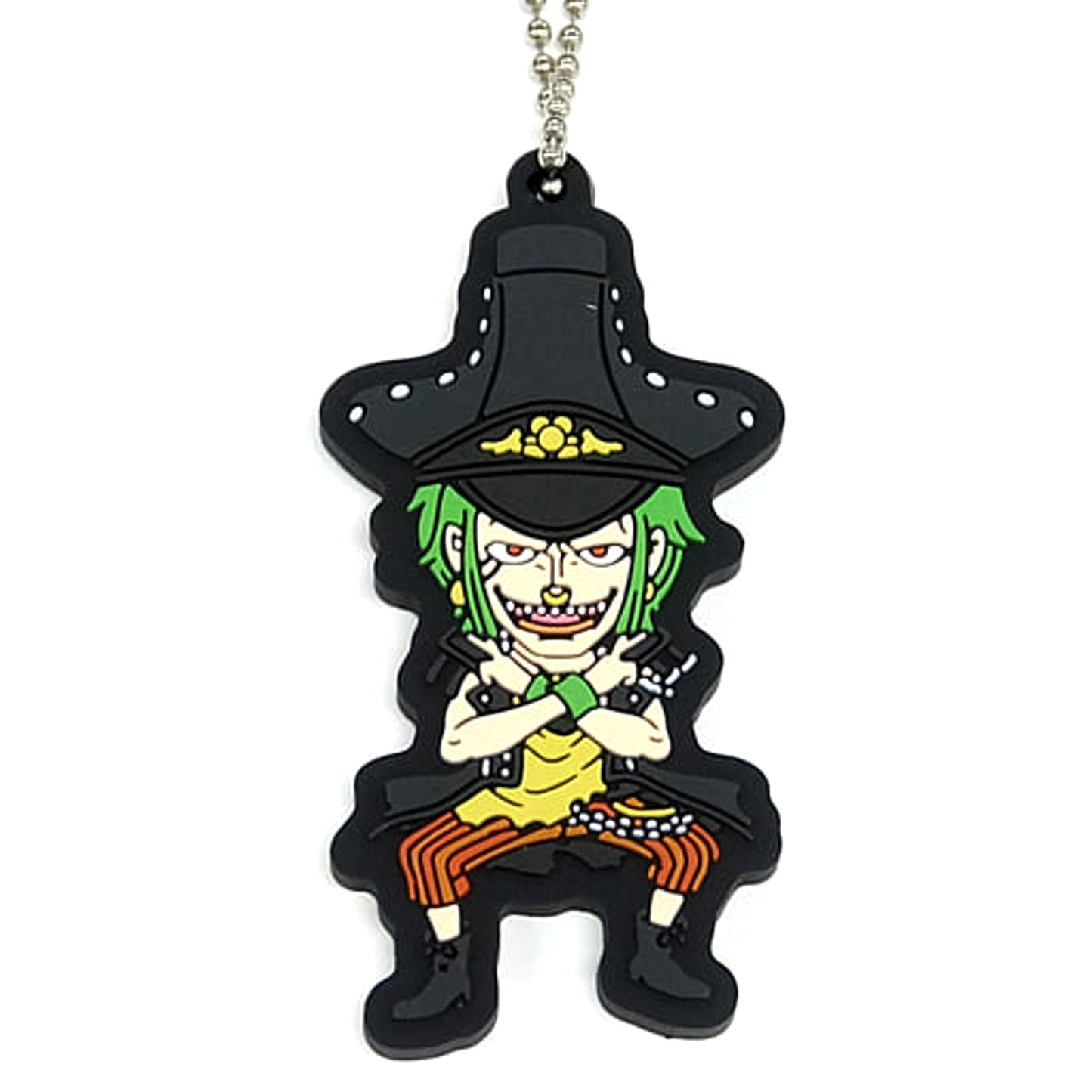One Piece Film Red Bartolomero Ichiban Kuji More Beat Rubber Mascot Prize I Keychains [USED]