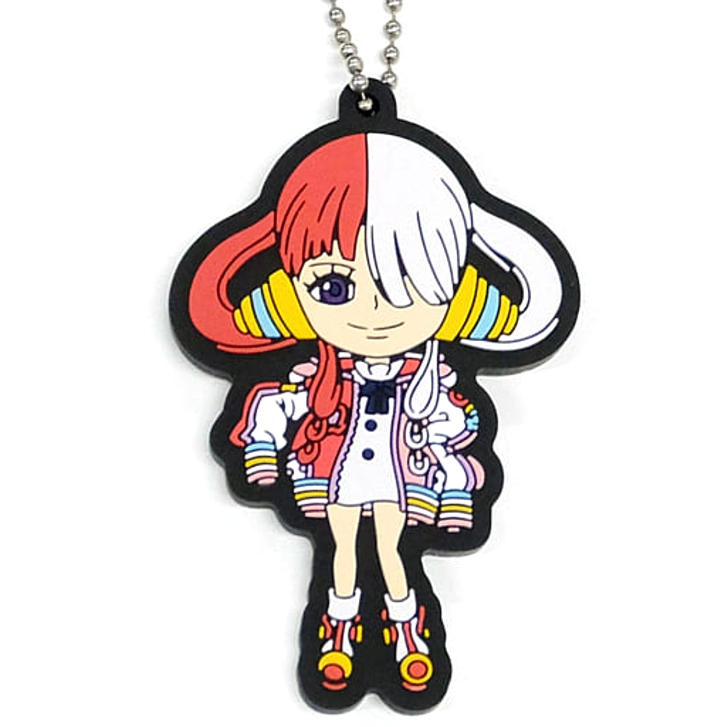 One Piece Film Red Uta Ichiban Kuji More Beat Rubber Mascot Prize I Keychains [USED]