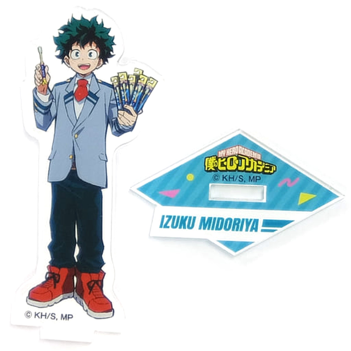 My Hero Academia x Matsumoto Kiyoshi & Cocokara Fine Izuku Midoriya Acrylic Stand Acrylic Stands [USED]