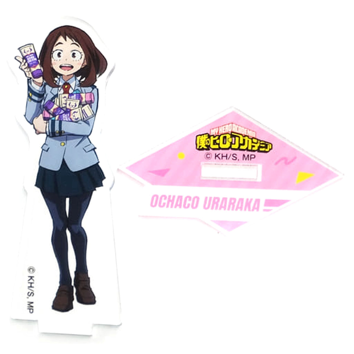 My Hero Academia Ochaco Uraraka Acrylic Stand Matsumoto Kiyoshi & Cocokara Fine Collaboration Acrylic Stands [USED]