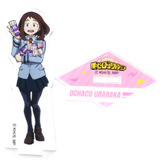 My Hero Academia Ochaco Uraraka Acrylic Stand Matsumoto Kiyoshi & Cocokara Fine Collaboration Acrylic Stands [USED]