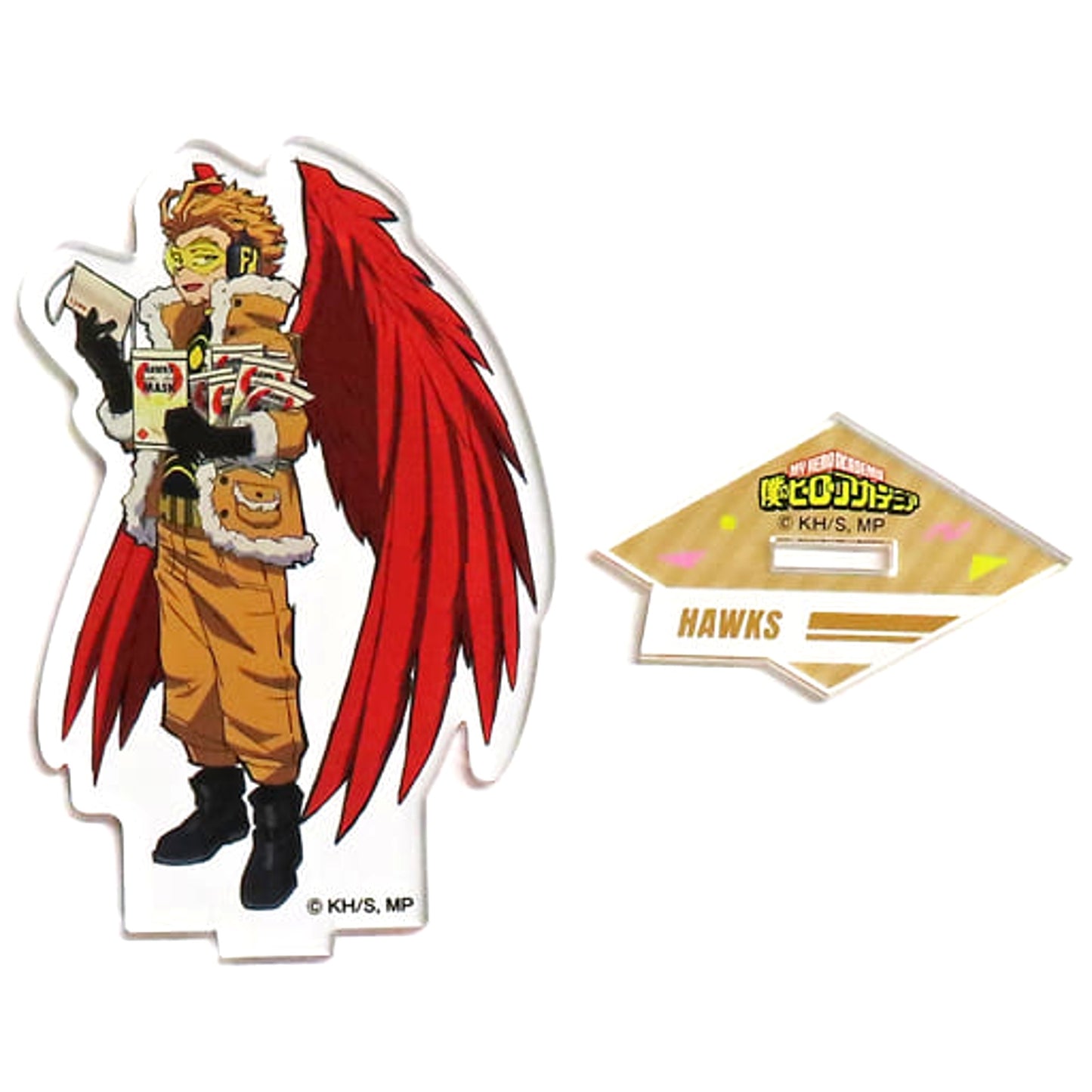 My Hero Academia Hawks Acrylic Stand Matsumoto Kiyoshi and Cocokara Fine Exclusive Acrylic Stands [USED]