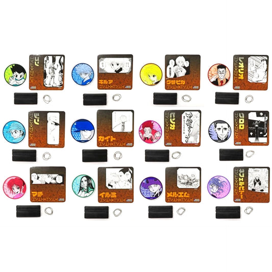 Hunter x Hunter Gon Freecss & Others All 12 Types Set Famous Scene Diorama Collection Yoshihiro Togashi Exhibition Puzzle Limited Acrylic Item [USED]