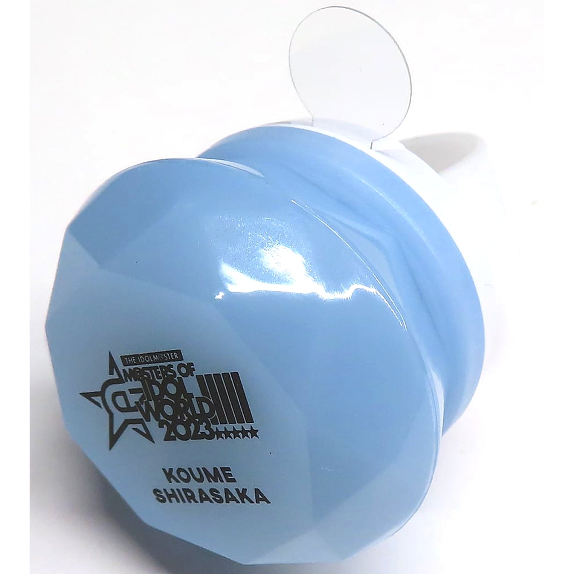 THE IDOLM@STER Cinderella Girls Shirasaka Koume Official Ring Light THE IDOLM@STER M@STERS OF IDOL WORLD!!!!! 2023 Exclusive [USED]