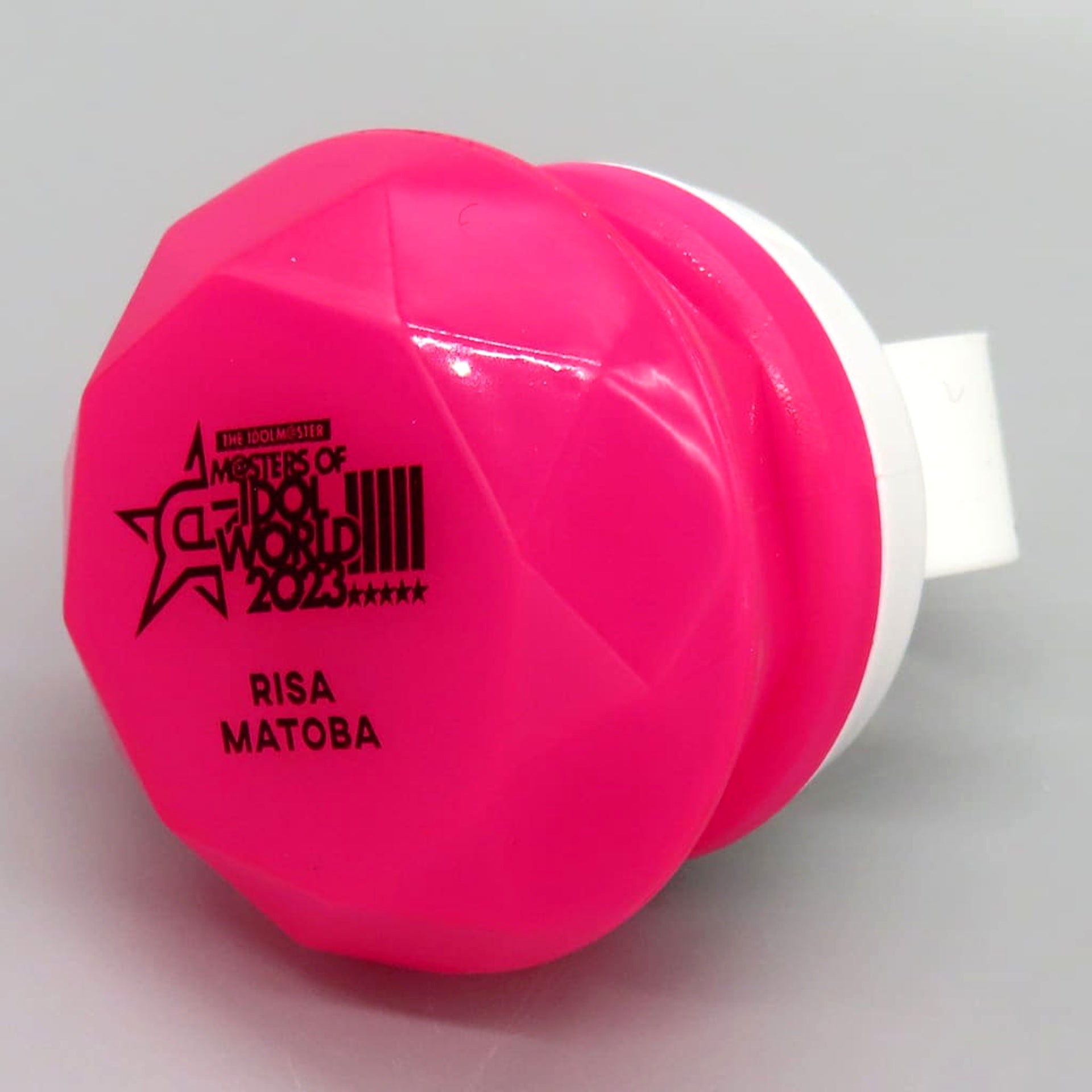 THE IDOLM@STER Cinderella Girls Risa Matoba Official Ring Light THE IDOLM@STER M@STERS OF IDOL WORLD!!!!! 2023 Exclusive [USED]