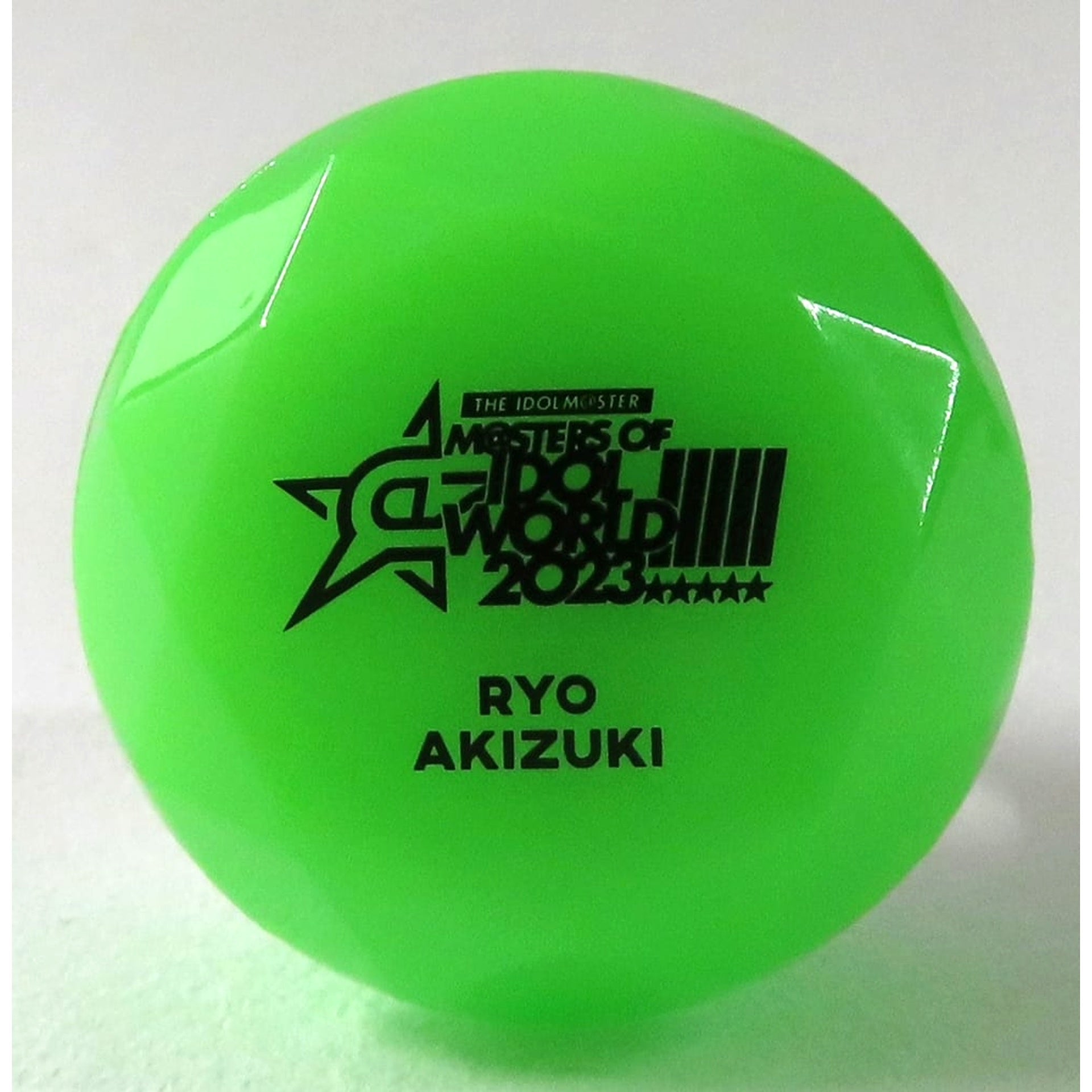 THE IDOLM@STER SideM Ryo Akizuki Official Ring Light THE IDOLM@STER M@STERS OF IDOL WORLD!!!!! 2023 Exclusive [USED]