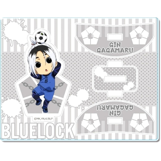 Gin Gagamaru Design 08 Blue Lock Yuratto Acrylic Figure [USED]