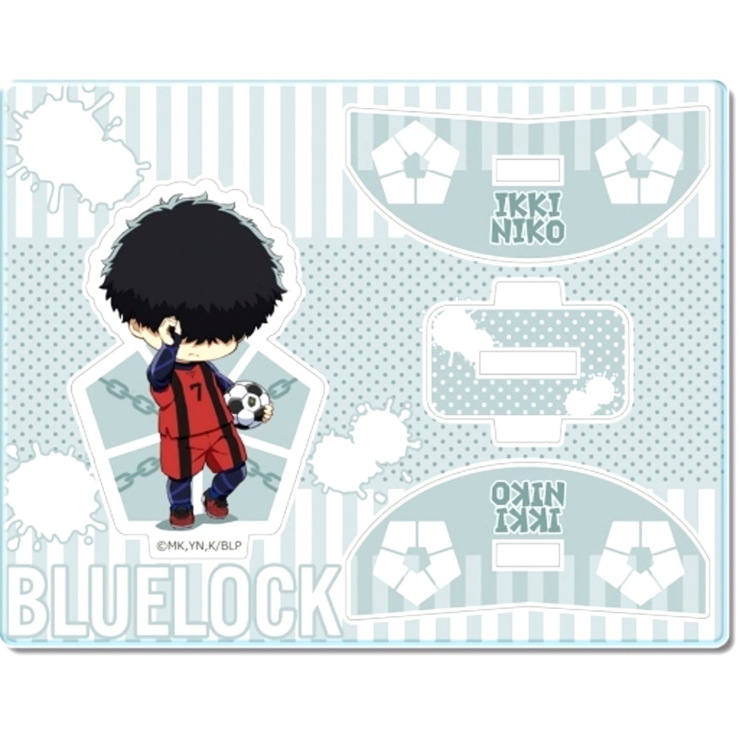 Ikki Niko Design 14 Yuratto Acrylic Figure Blue Lock [USED]