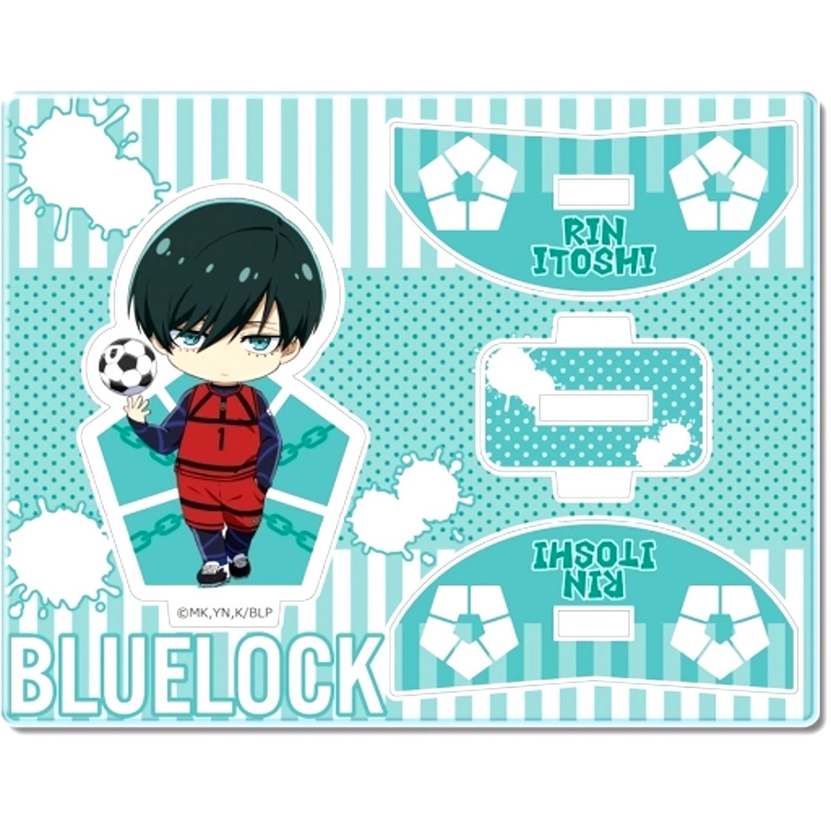 Rin Itoshi Blue Lock Design 20 Yuratto Acrylic Figure [USED]