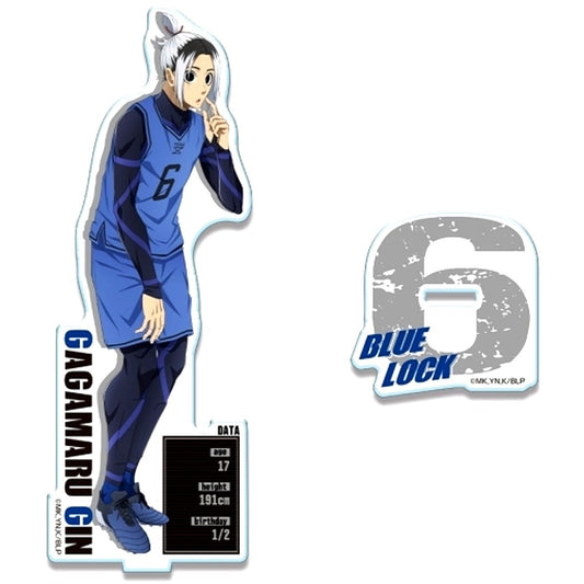 Design 08 Gin Gagamaru Acrylic Stand Blue Lock [USED]