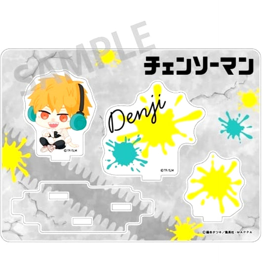 Denji Chainsaw Man ENJOY MUSIC Acrylic Stand [USED]