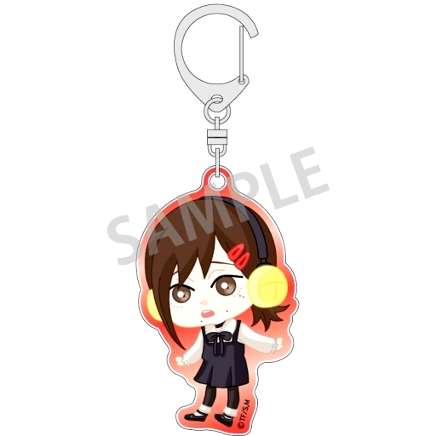Kobeni Higashiyama Chainsaw Man Trading Acrylic Keychain ENJOY MUSIC [USED]
