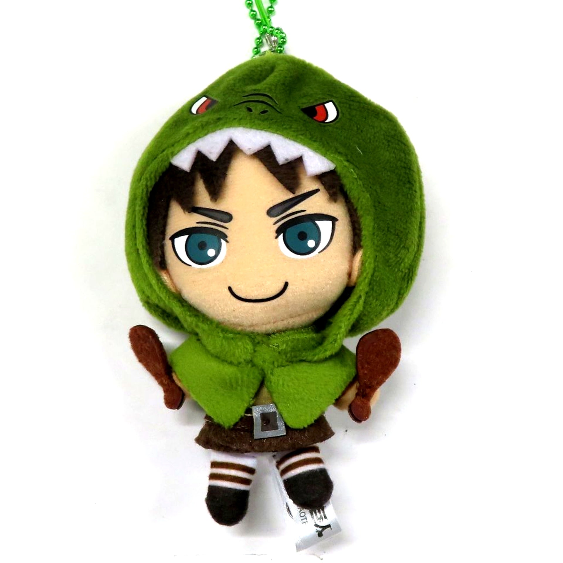 Eren Yeager Attack on Titan Mascot Keychain Universal Studios Japan 2022 Ltd [USED]