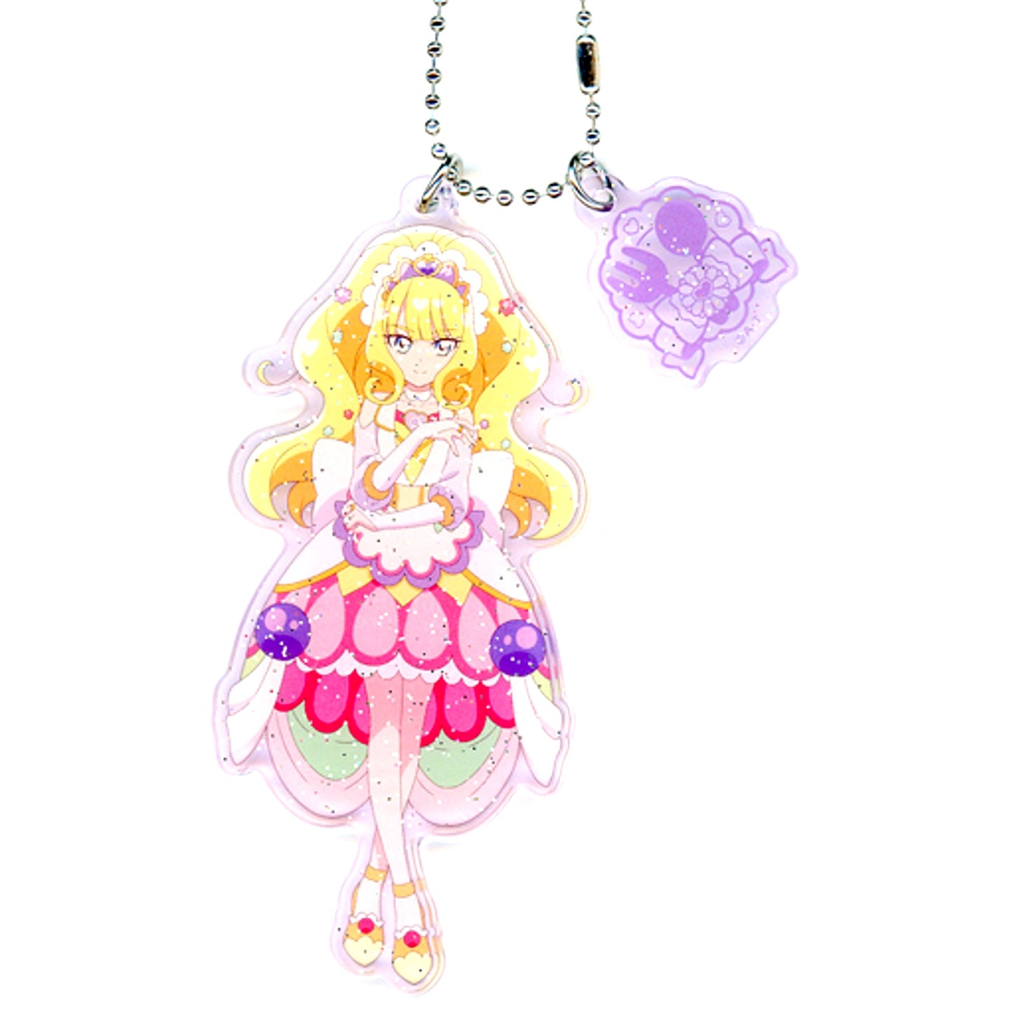 Cure Finale Delicious Party PreCure Acrylic Keychain Pretty Store Limited [USED]