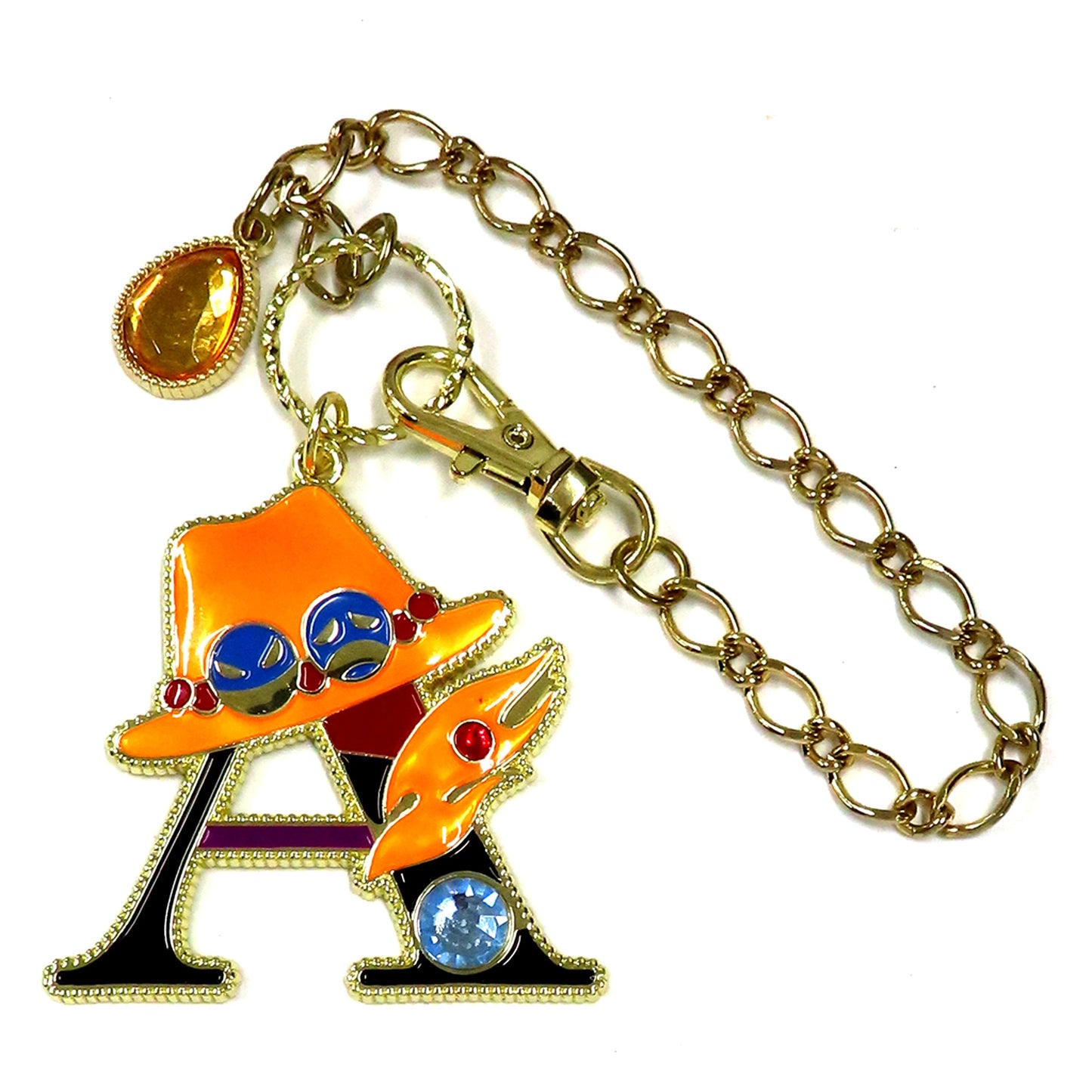 Portgas D. Ace One Piece Bag Charm Universal Studios Japan 2019 Limited [USED]