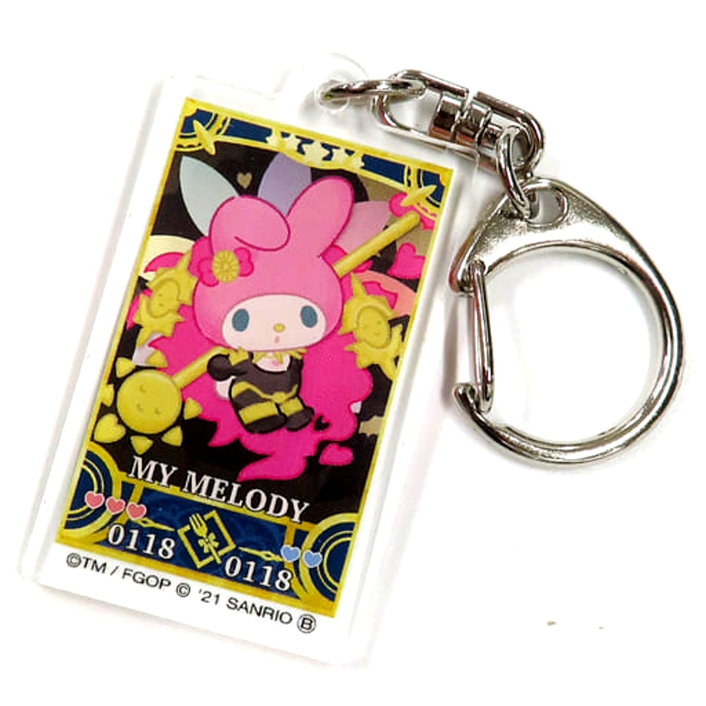 My Melody Karna Fate/Grand Order X Sanrio Characters Acrylic Keychain 1 Group B [USED]