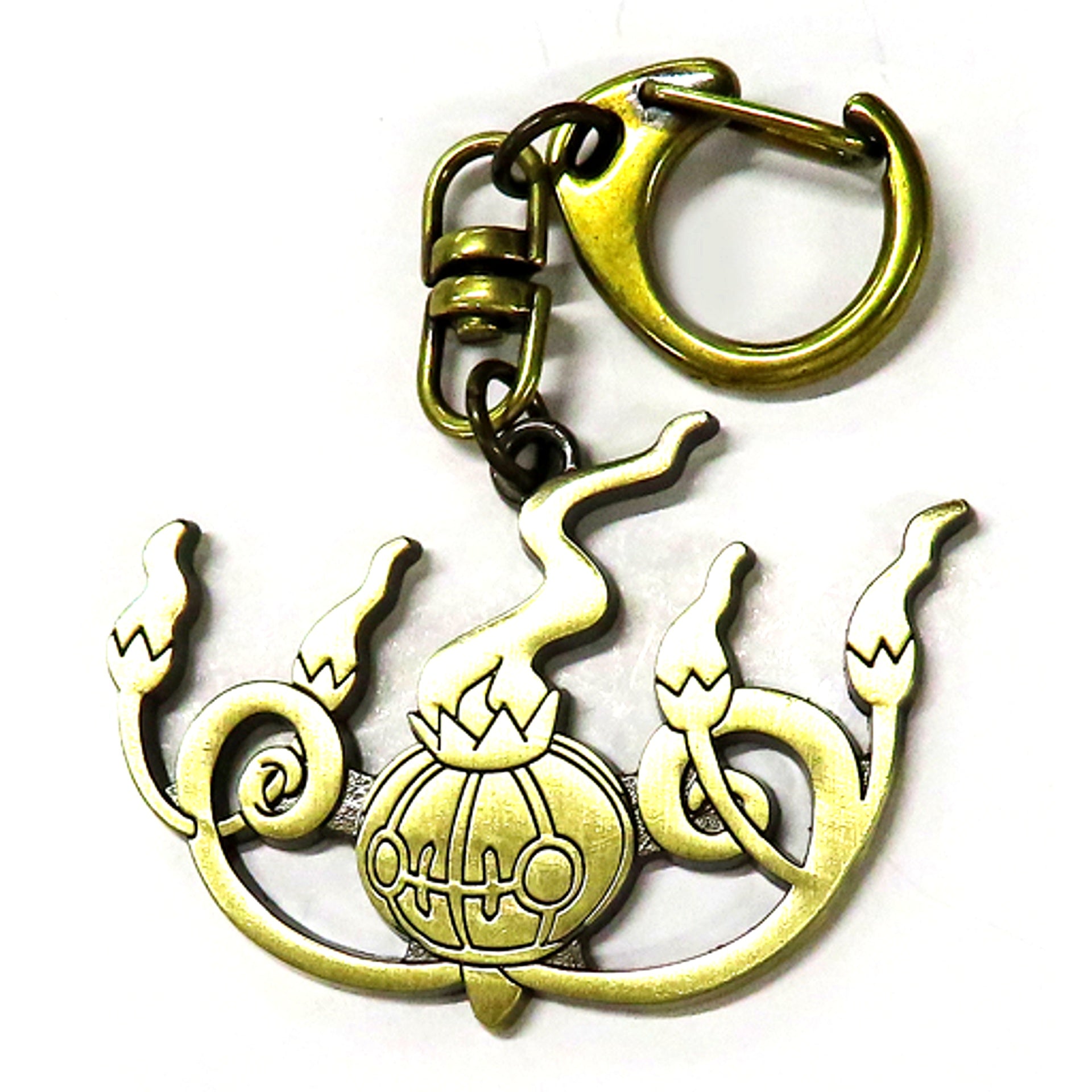 Chandelure Pokemon Metal Keychain Collection Pokemon Fairy Tale Pokemon Center Limited [USED]