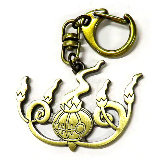 Chandelure Pokemon Metal Keychain Collection Pokemon Fairy Tale Pokemon Center Limited [USED]