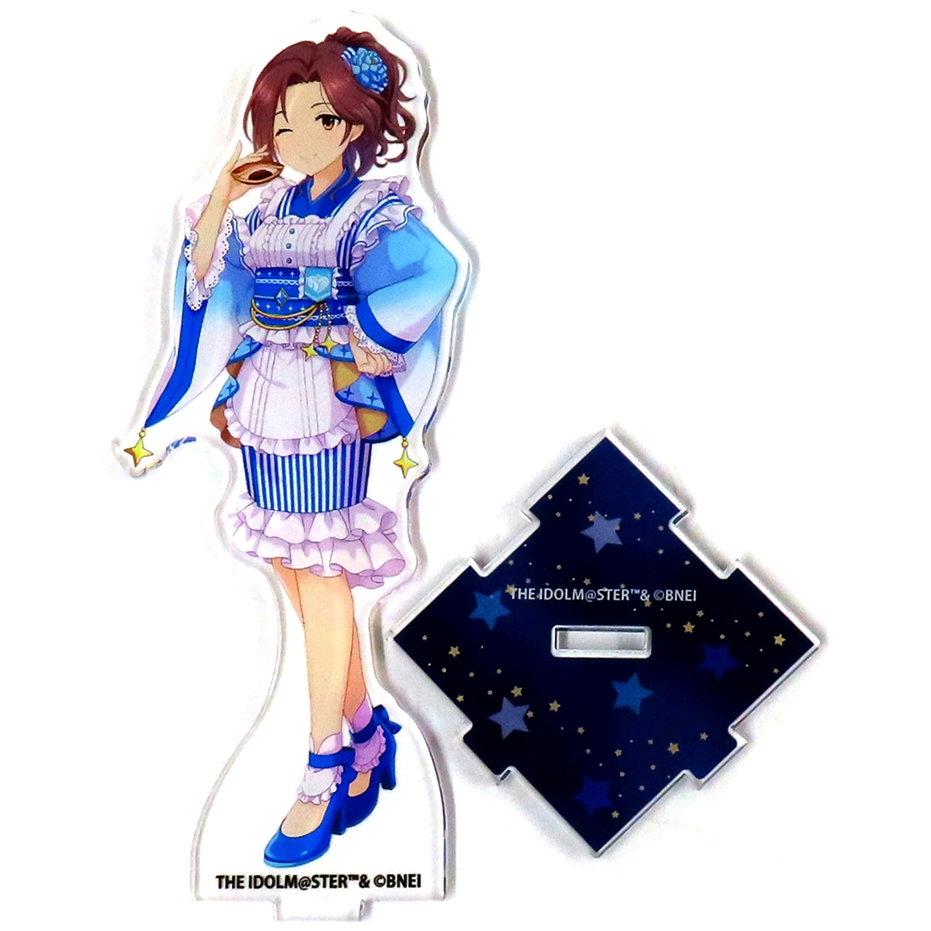 Mizuki Kawashima Acrylic Stand The Idolmaster Cinderella Girls x Lawson Loppi HMV & BOOKS online Limited [USED]