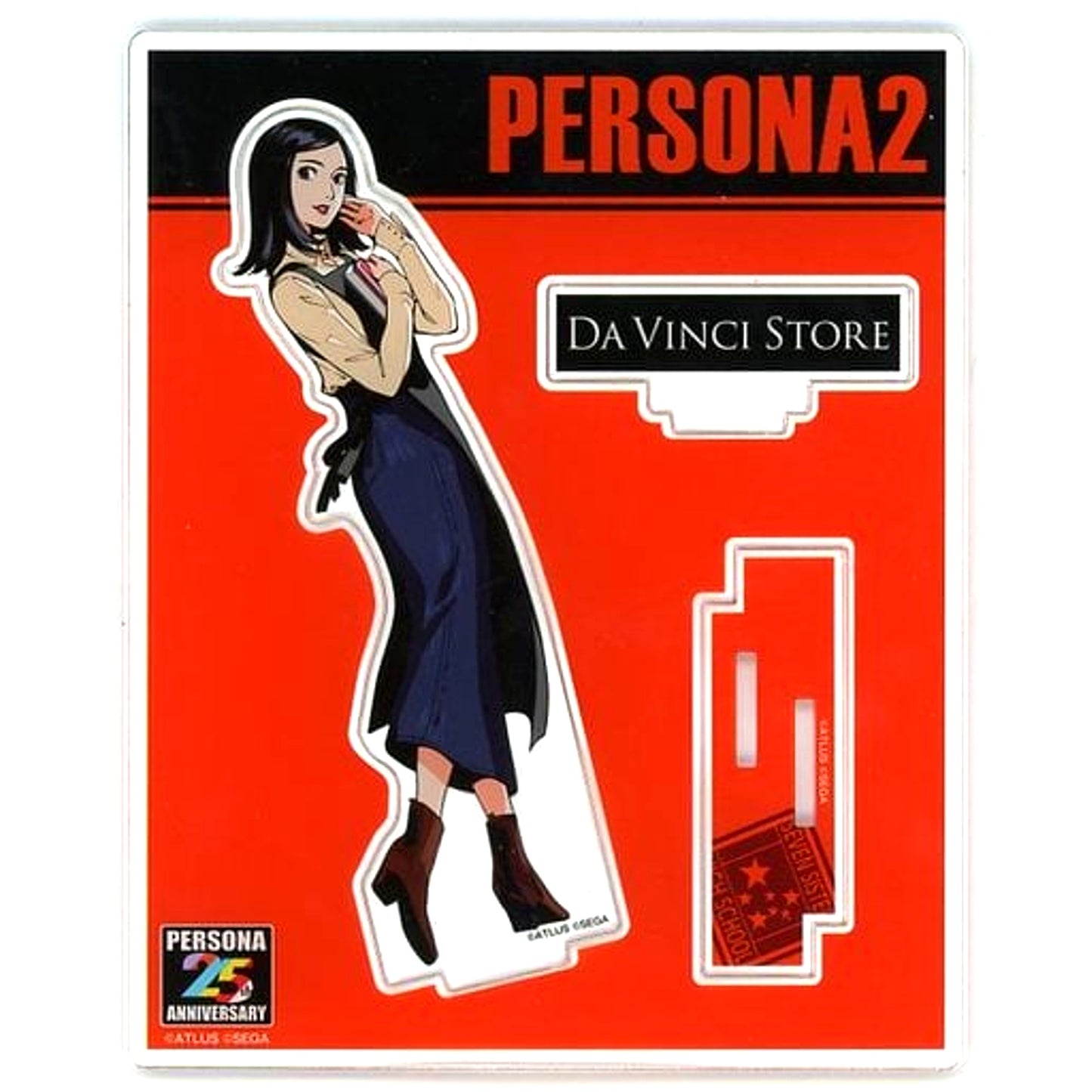 Protagonist Persona 2 Eternal Punishment Acrylic Stand P2 Eternal Punishment Persona Series 25th Anniversary Persona 25th Fes [USED]
