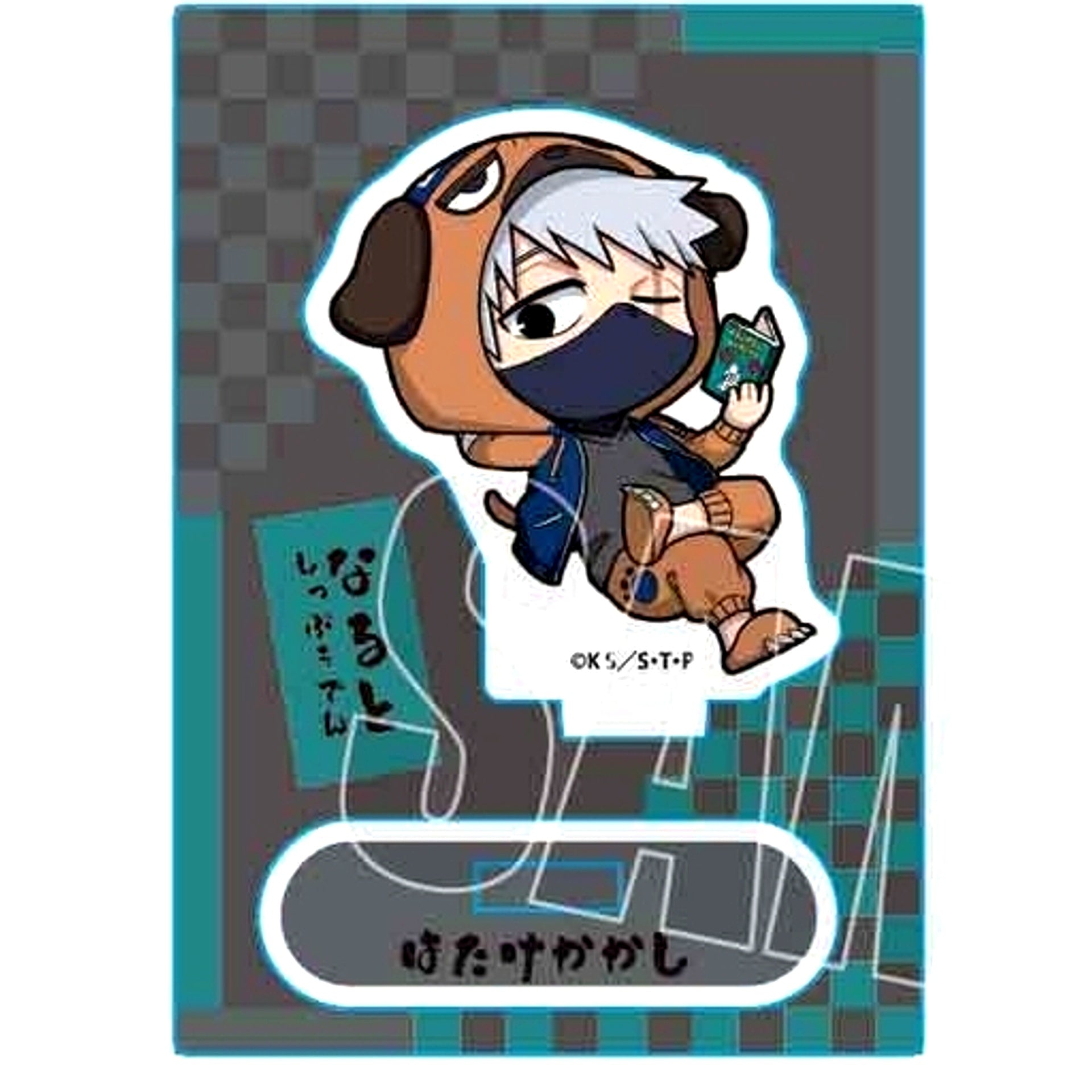 Kakashi Hatake Kigurumi Pajamas Ver. Naruto Shippuden Mini Stand [USED]