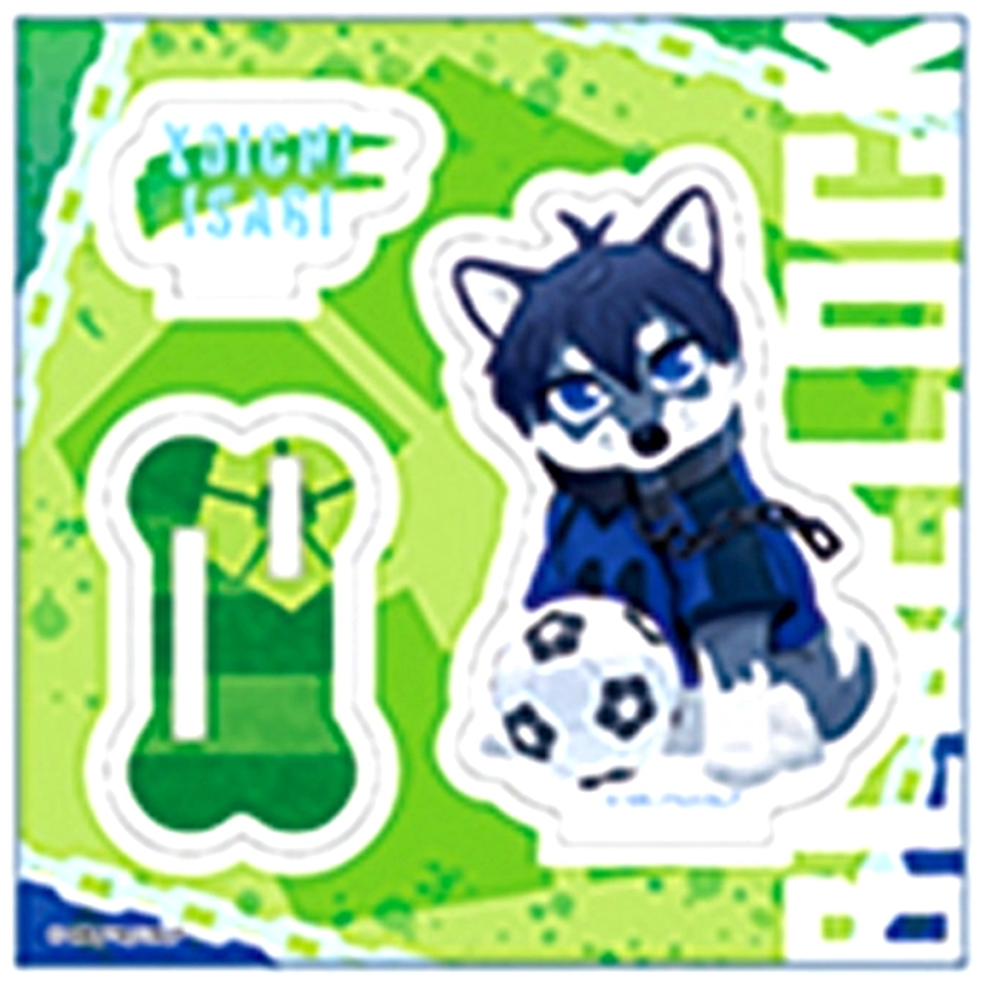 Yoichi Isagi Dobutsu Forze Trading Acrylic Stand Blue Lock [USED]