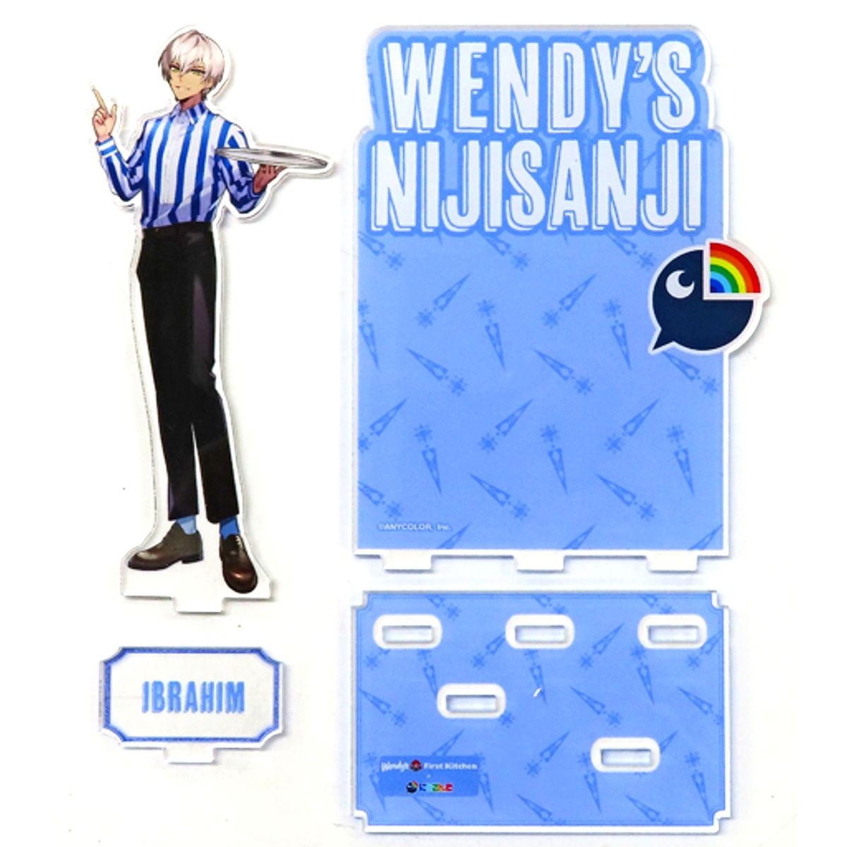 Ibrahim Acrylic Stand Virtual YouTuber Nijisanji x Wendy's First Kitchen 2022 [USED]