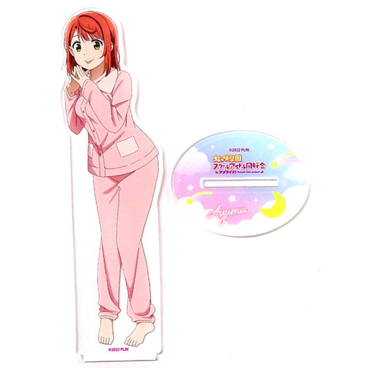 Ayumu Uehara Winter Roomwear Ver. Big Acrylic Stand Love Live! Nijigasaki High School Idol Club [USED]