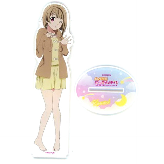Kasumi Nakasu Winter Roomwear Ver. Big Acrylic Stand Love Live! Nijigasaki High School Idol Club [USED]