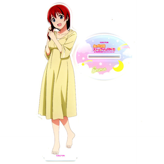 Emma Verde Winter Roomwear Ver. Big Acrylic Stand Love Live! Nijigasaki High School Idol Club [USED]