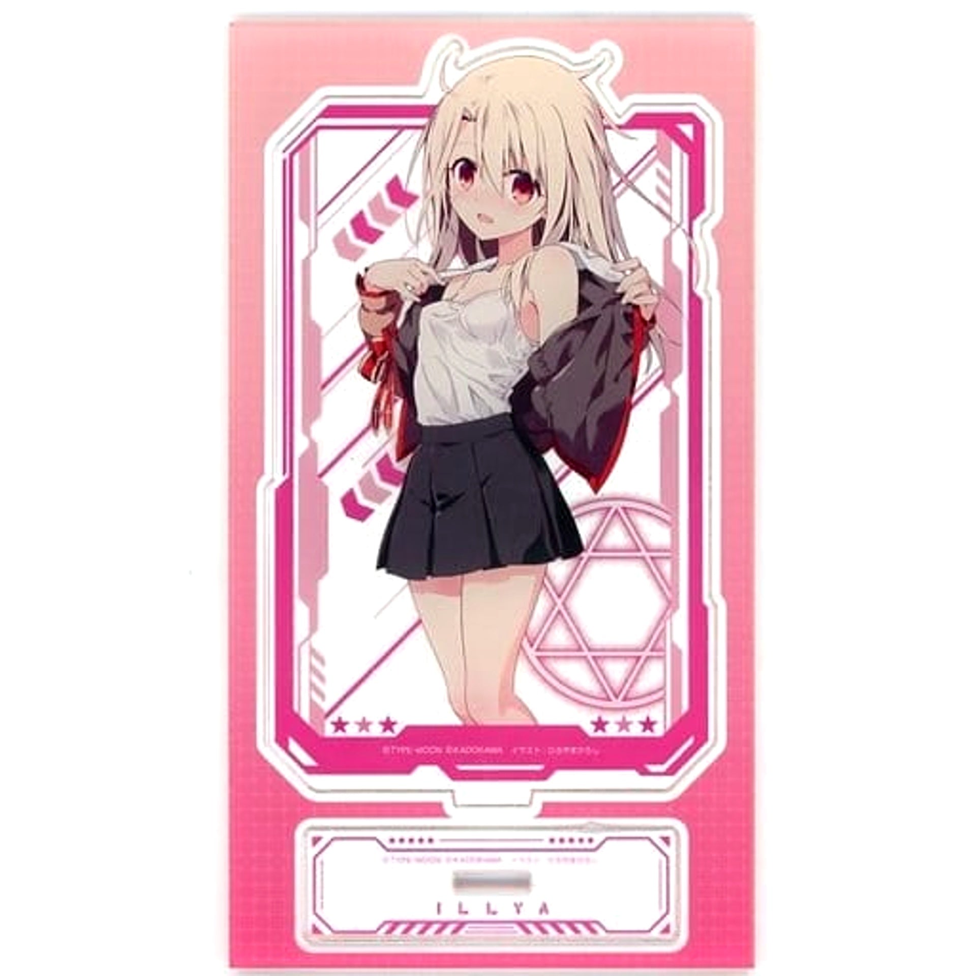 Fate/kaleid liner Prisma Illya 3rei!! Illyasviel Von Einzbern Big Acrylic Stand animate Limited Included with Comic Vol.13 Special Edition with Art Book Acrylic Stands [USED]