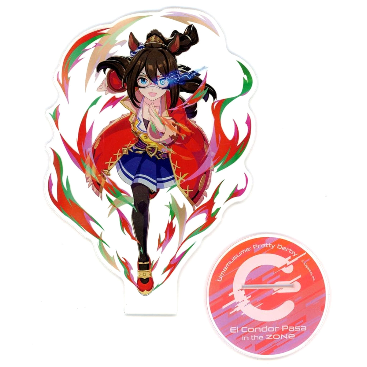 Umamusume: Pretty Derby x ZONe El Condor Pasa Uma Musume Acrylic Stand Winning Prize: Uma Musume Acrylic Stand Ataru! Acrylic Stands [USED]