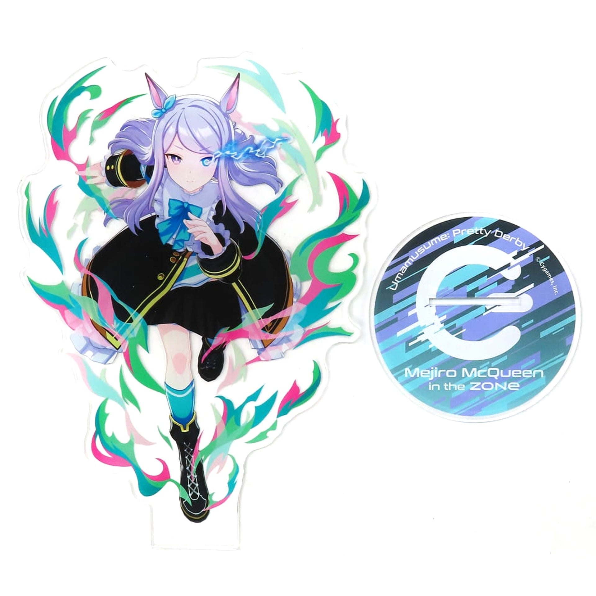 Umamusume: Pretty Derby x ZONe Mejiro McQueen Uma Musume Acrylic Stand Winning Prize: Uma Musume Acrylic Stand Ataru! Acrylic Stands [USED]