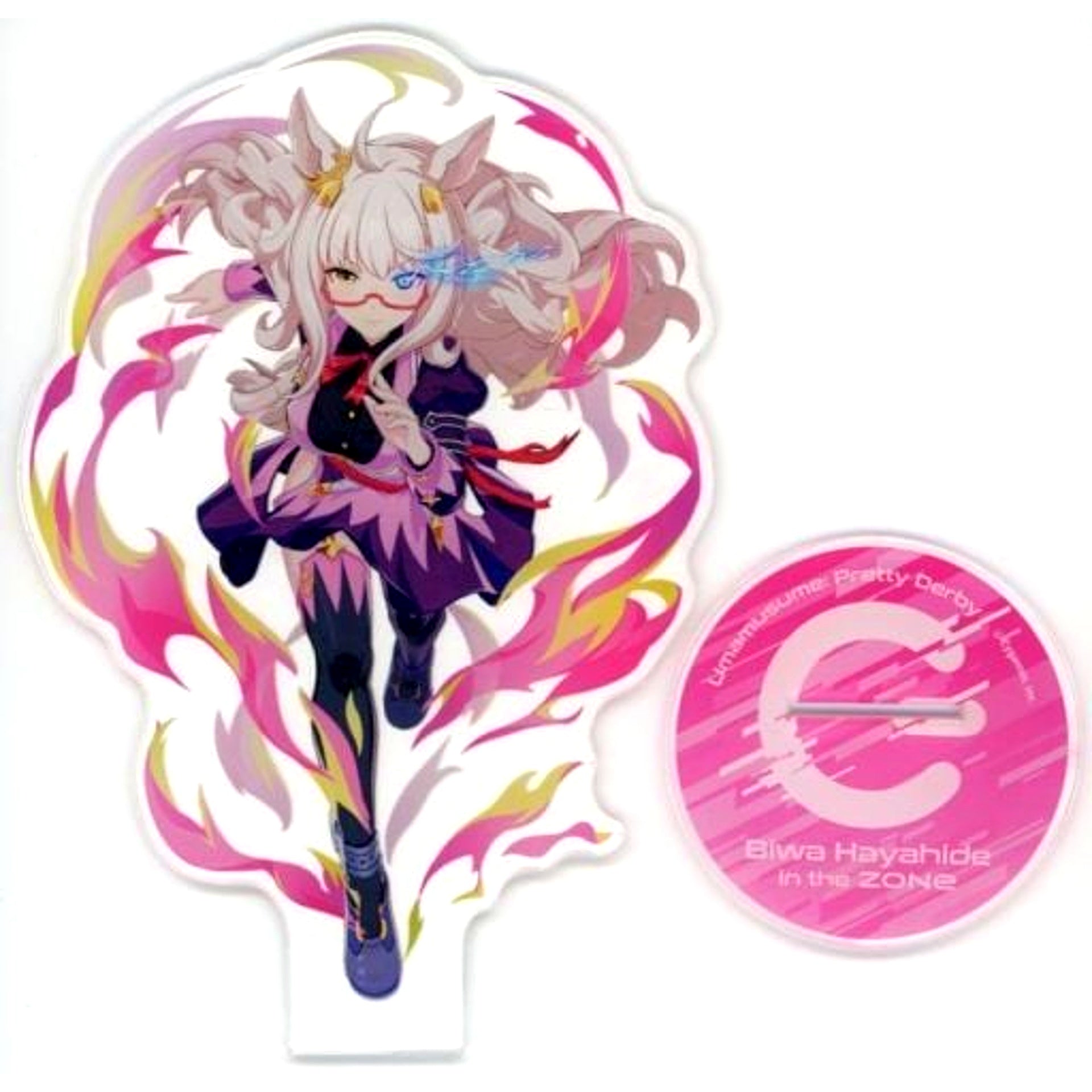 Biwa Hayahide Uma Musume Pretty Derby x ZONe Uma Musume Acrylic Stand Winning Prize [USED]