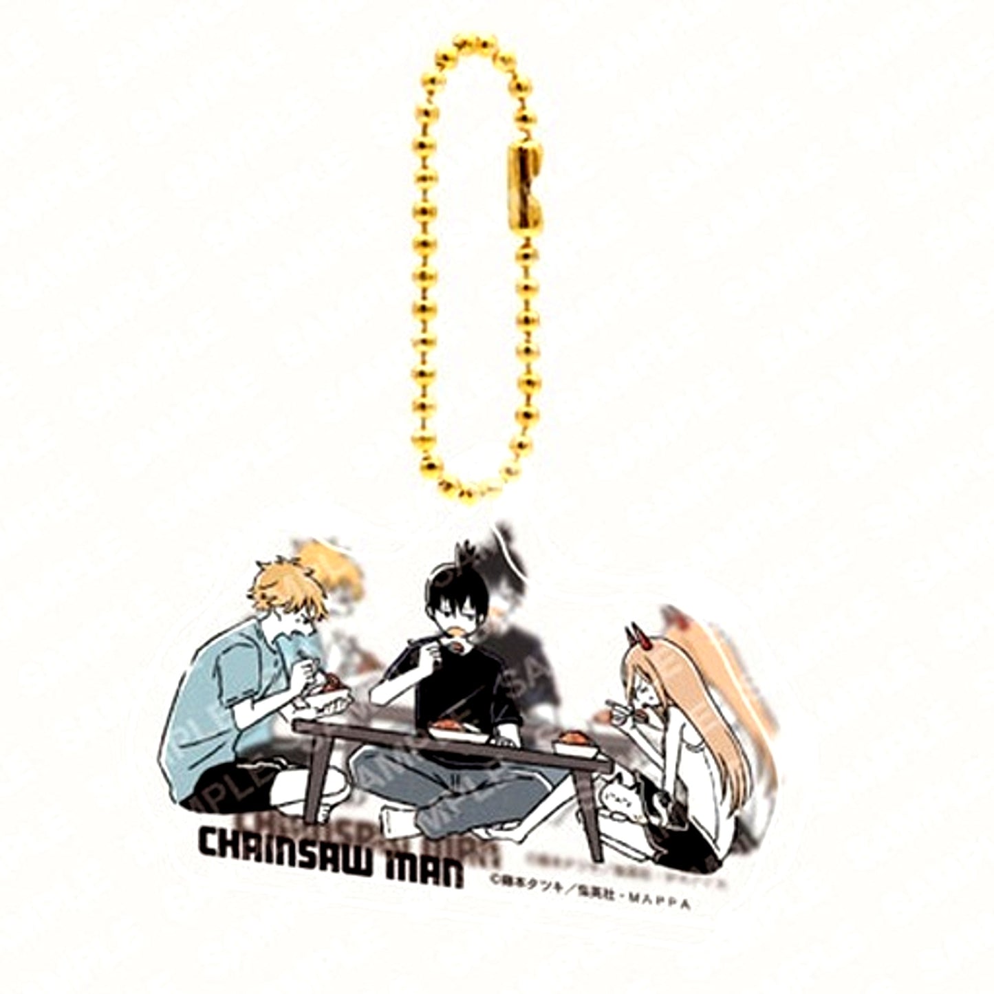 Hayakawa Family 08 Chainsaw Man Yurusta Acrylic Keychain Collection [USED]