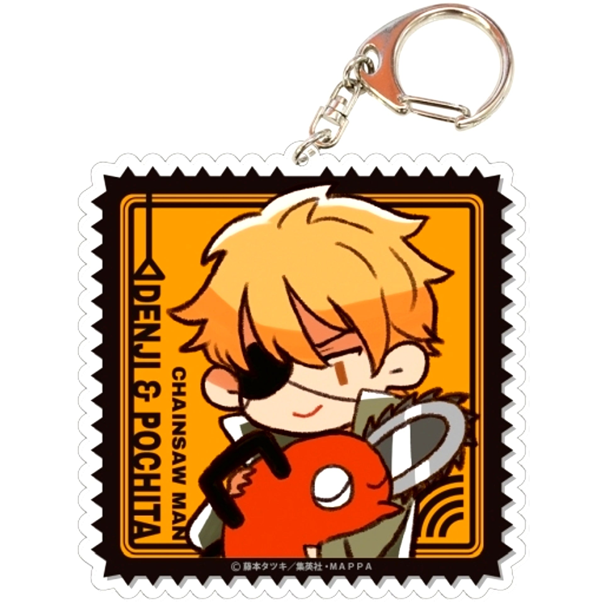 Denji & Pochita 02 Chainsaw Man Big Acrylic Keychain [USED]