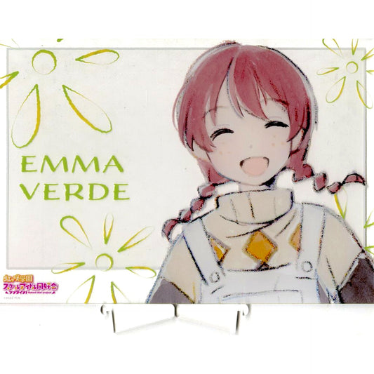 Emma Verde A Prize Acrylic Board Love Live! Nijigasaki High School Idol Club Character Pop Fes Mini Game [USED]