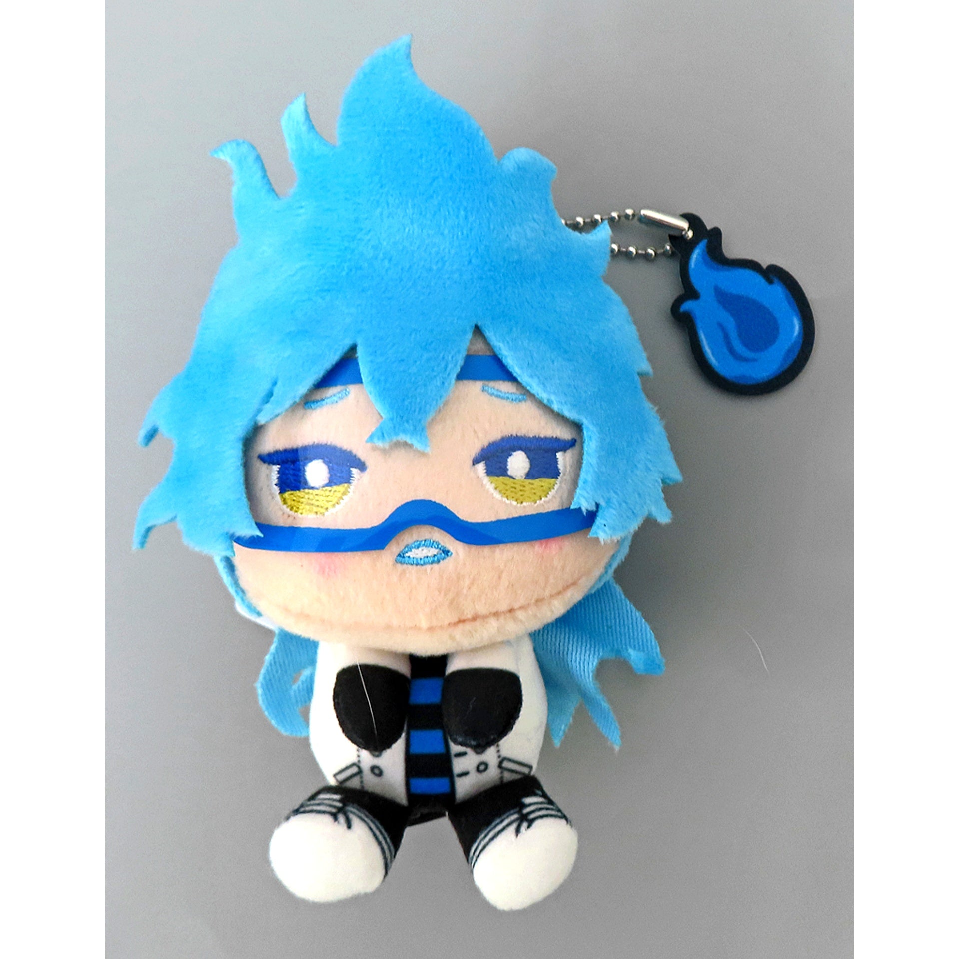 Idia Shroud Disney Twisted Wonderland & you More Plus Labwear Keychain Mascot Ignihyde Dorm & Sam [USED]