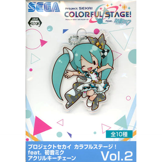 Hatsune Miku: Colorful Stage! Hatsune Miku Stage SEKAI Acrylic Keychain Vol.2 Acrylic Item [USED]