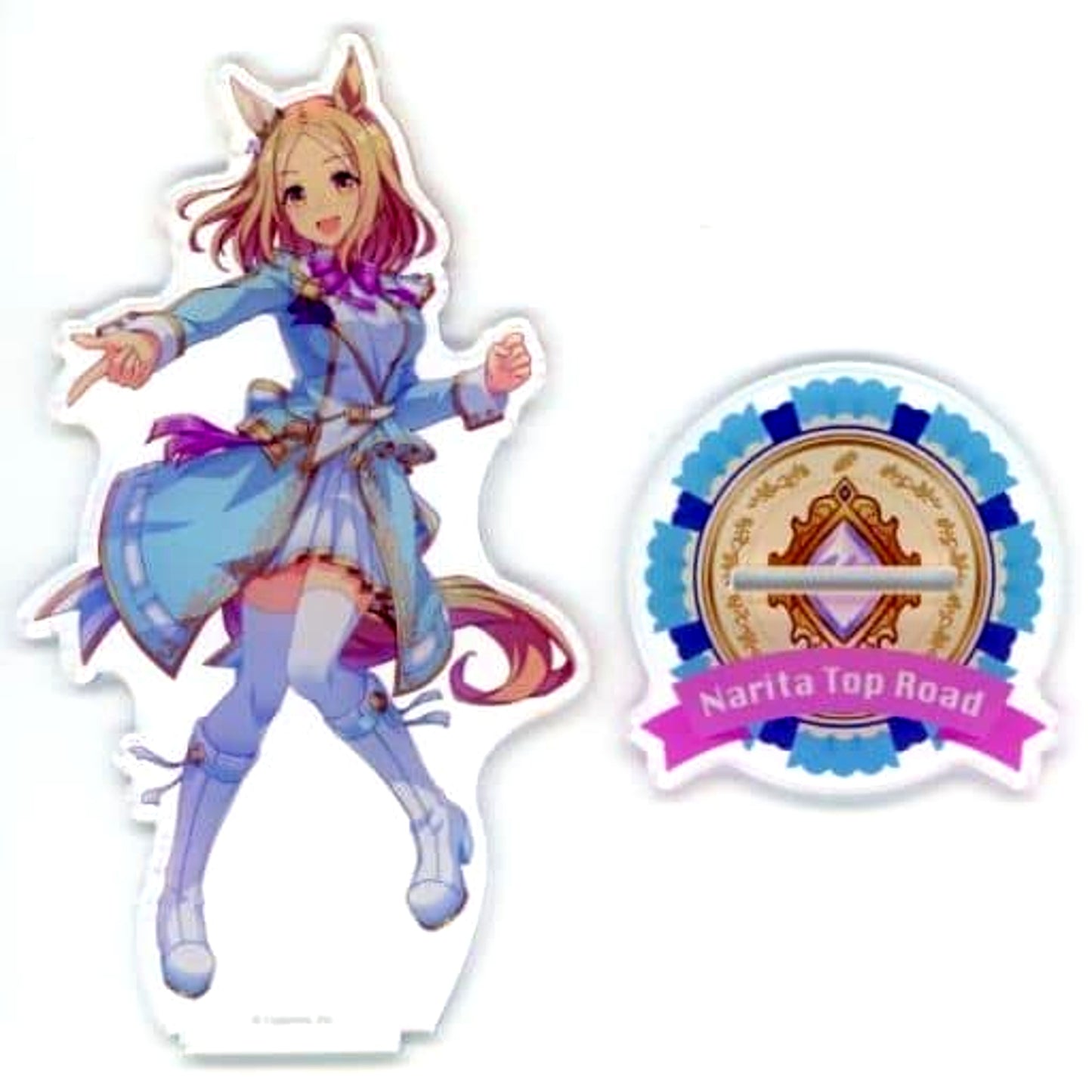 Narita Top Road Uma Musume Pretty Derby 4th Event Additional Performance SPECIAL DREAMERS EXTRA STAGE Official Acrylic Stand Snowy Integrity Ver [USED]
