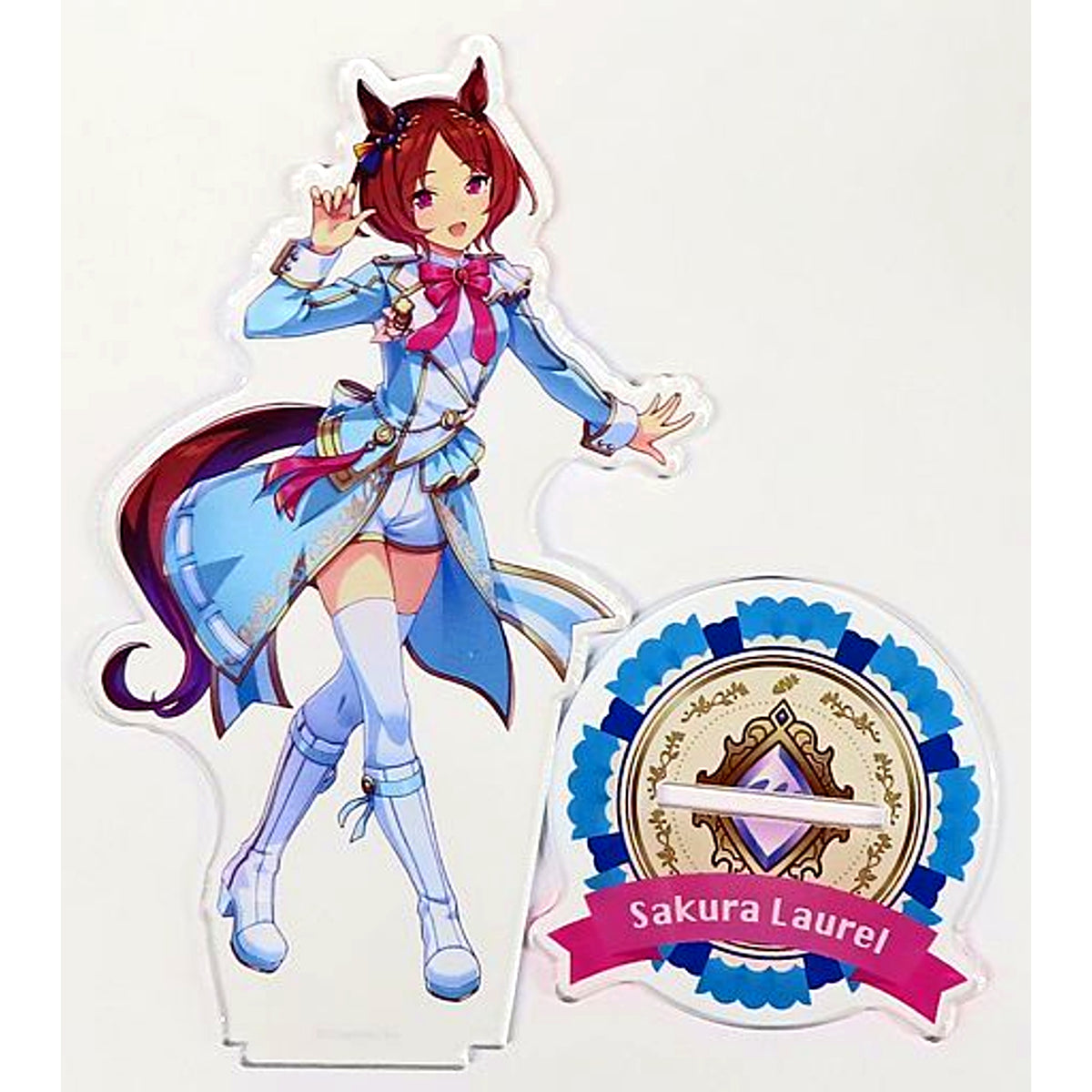 Sakura Laurel Snowy Integrity Ver. Uma Musume Pretty Derby 4th EVENT SPECIAL DREAMERS EXTRA STAGE Official Acrylic Stand [USED]